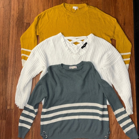 Sweaters - Pink Repubic , Derek heart , So ! Sweater lot